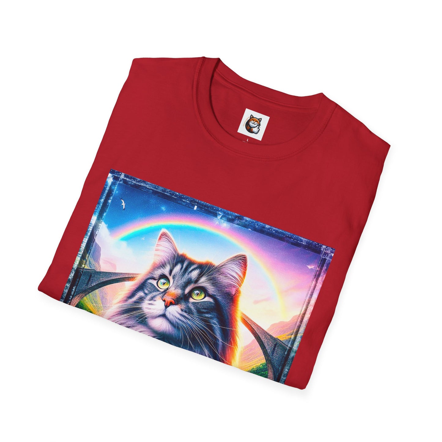 Norwegian Forest Cat Unisex Softstyle T-Shirt