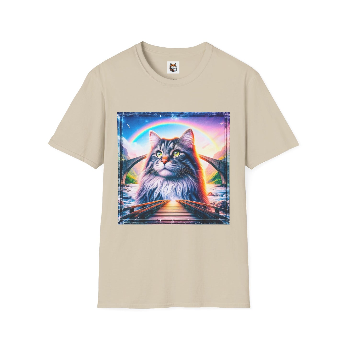 Norwegian Forest Cat Unisex Softstyle T-Shirt