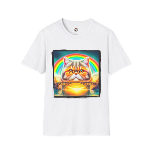 Exotic Shorthair Cat Unisex Softstyle T-Shirt