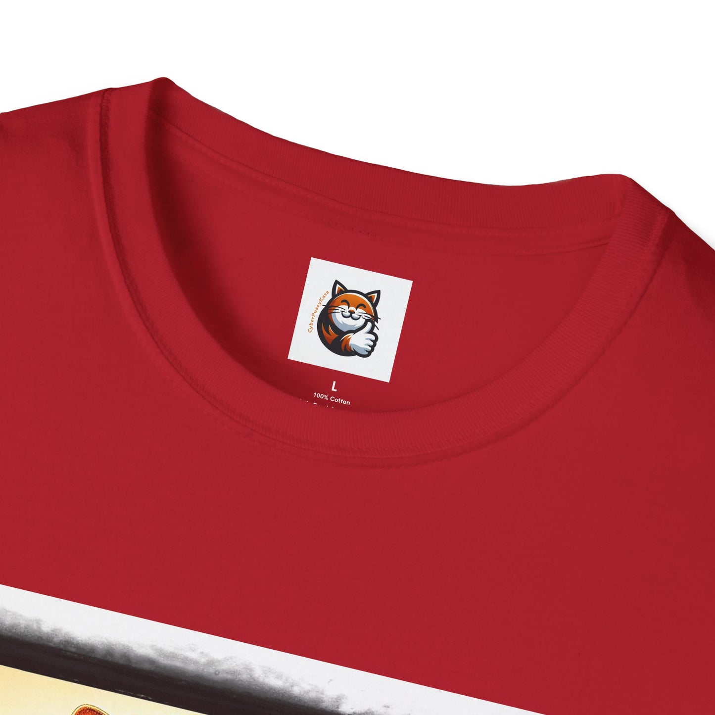 Devon Rex Cat Unisex Softstyle T-Shirt
