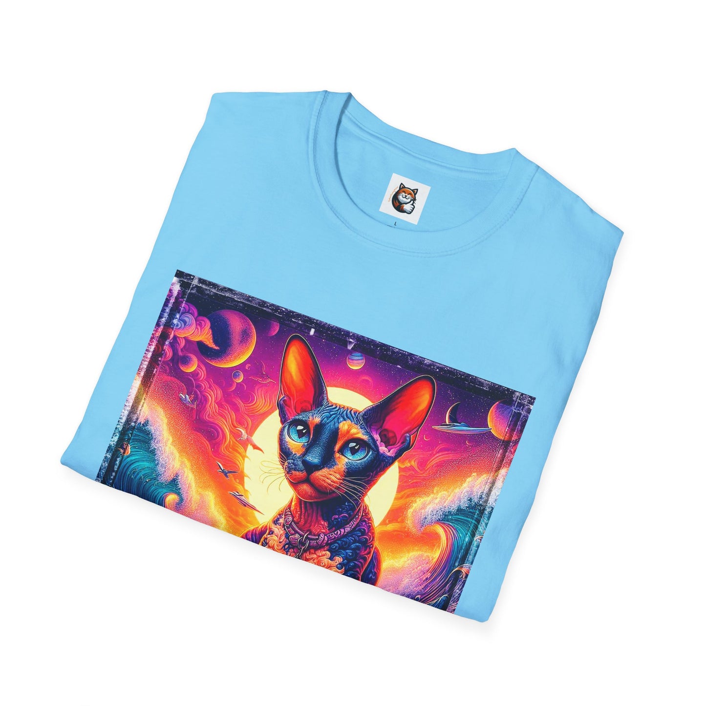 Cornish Rex Cat pretty colors  T-Shirt