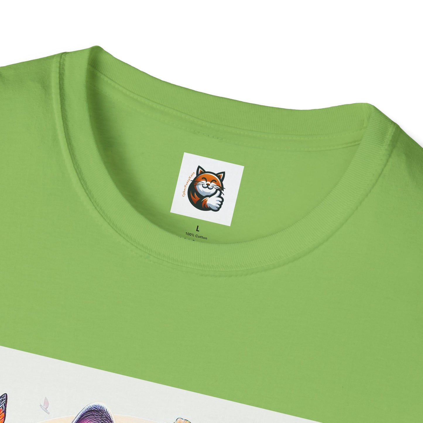 British Shorthair surf board Softstyle T-Shirt