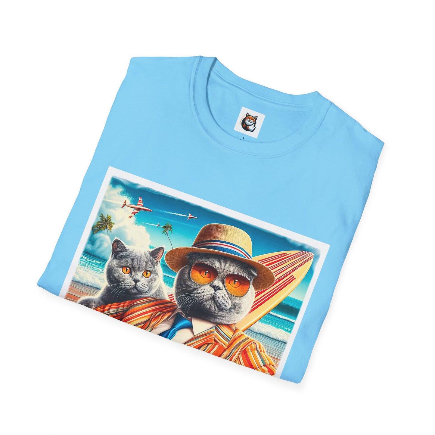 British Shorthair man in suit Softstyle T-Shirt