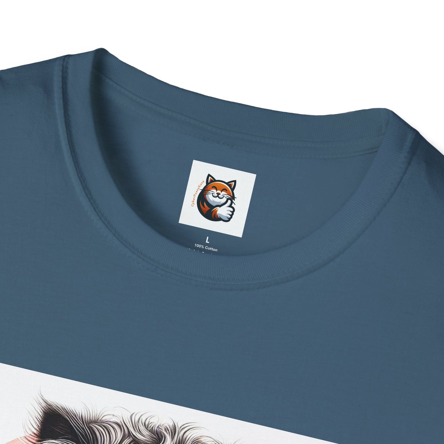 Selkirk Rex Cat T-Shirt fluffy surfer girl