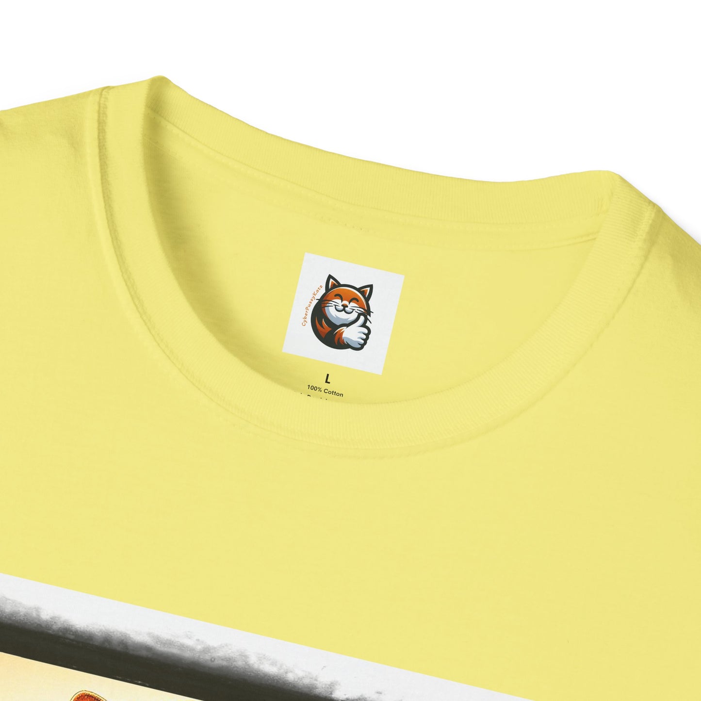 Devon Rex Cat Unisex Softstyle T-Shirt
