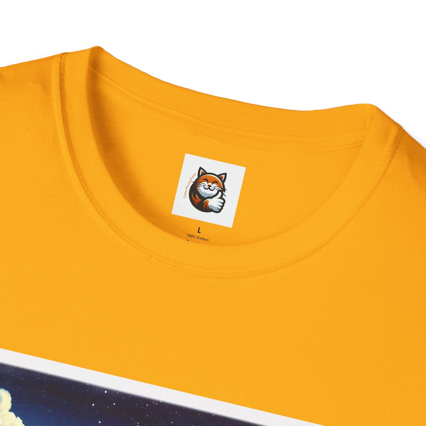 Wacky Exotic Shorthair Cat Unisex Softstyle T-Shirt