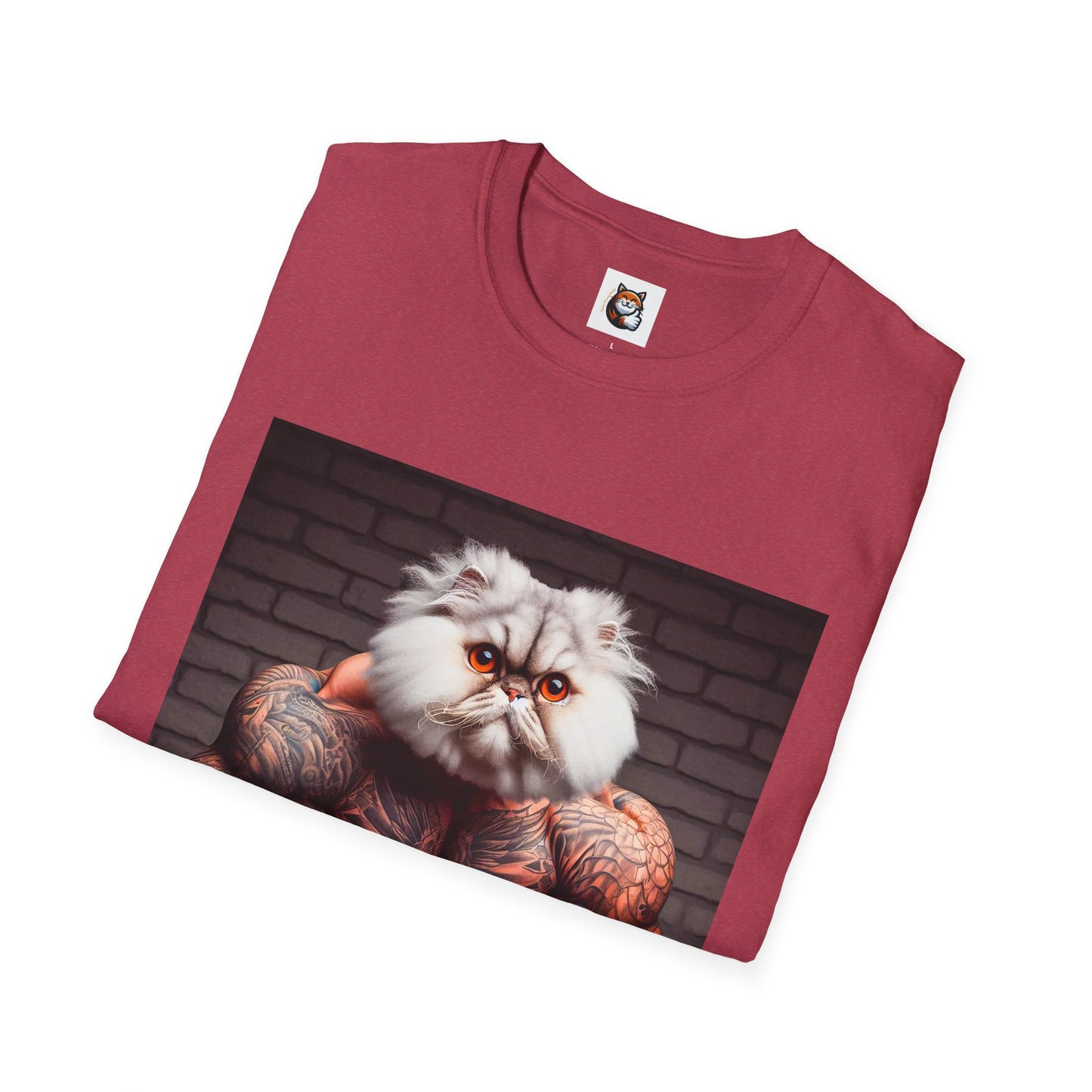 Selkirk Rex Cat T-Shirt arms