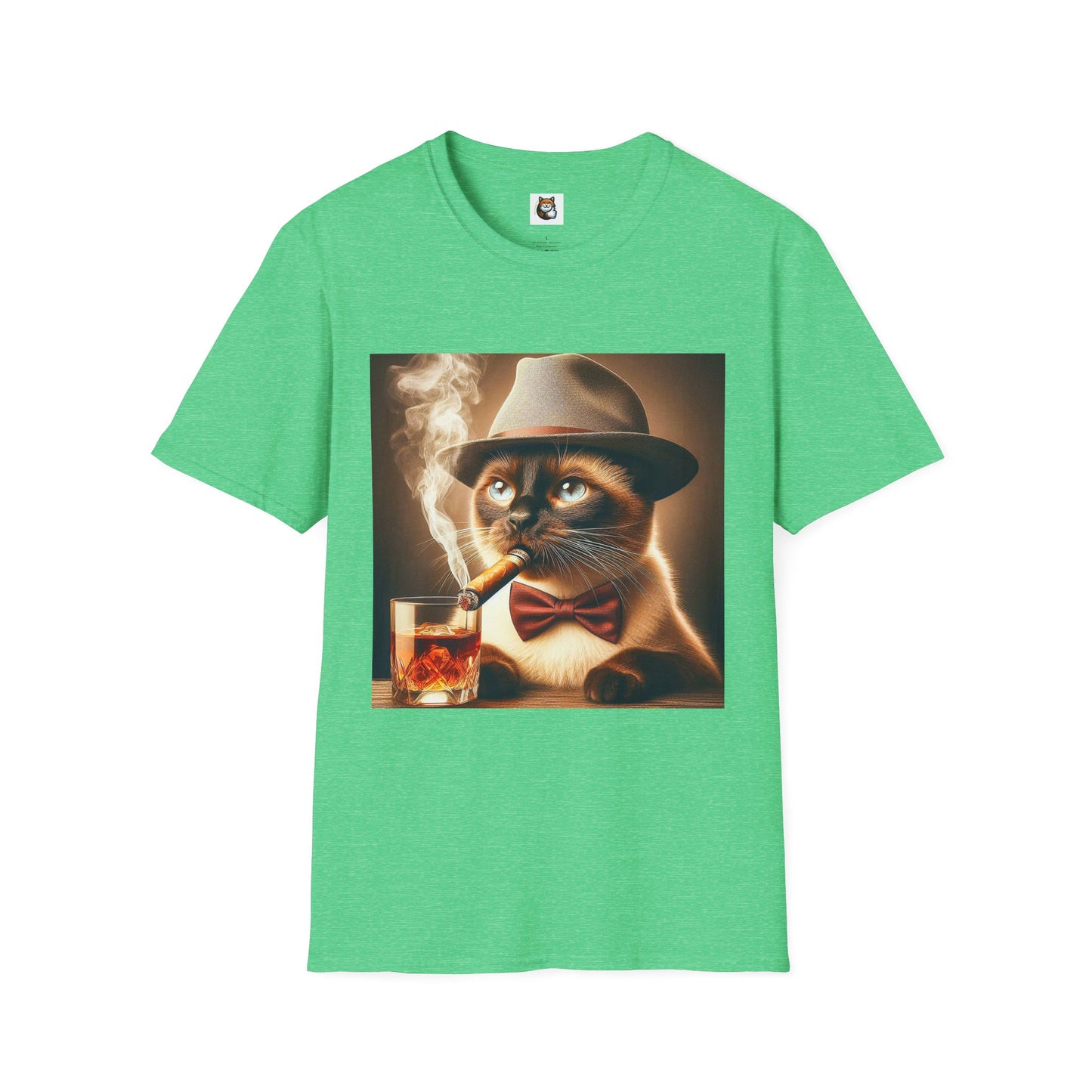 Siamese Cat cigar smoking