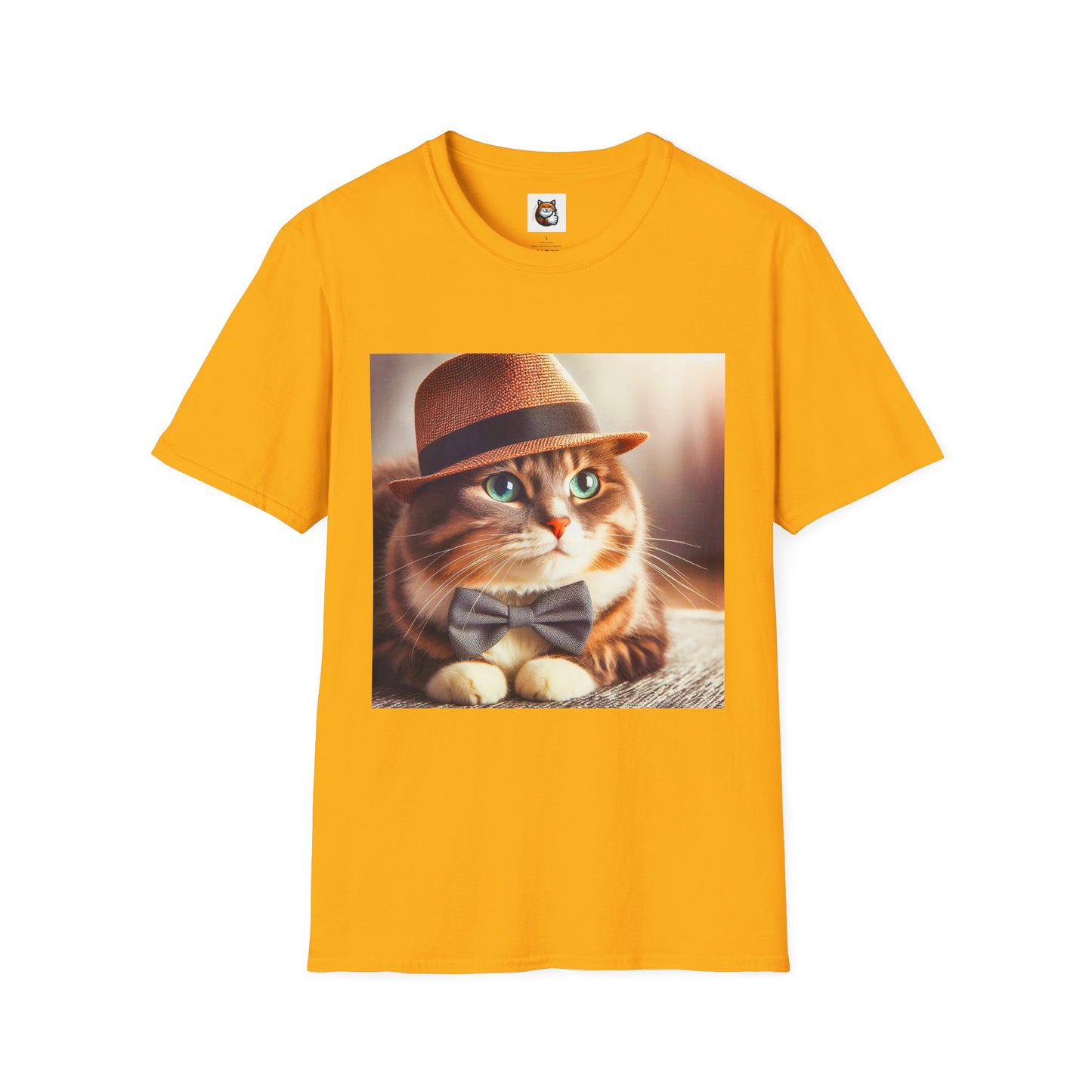 Domestic Cat Unisex Softstyle T-Shirt