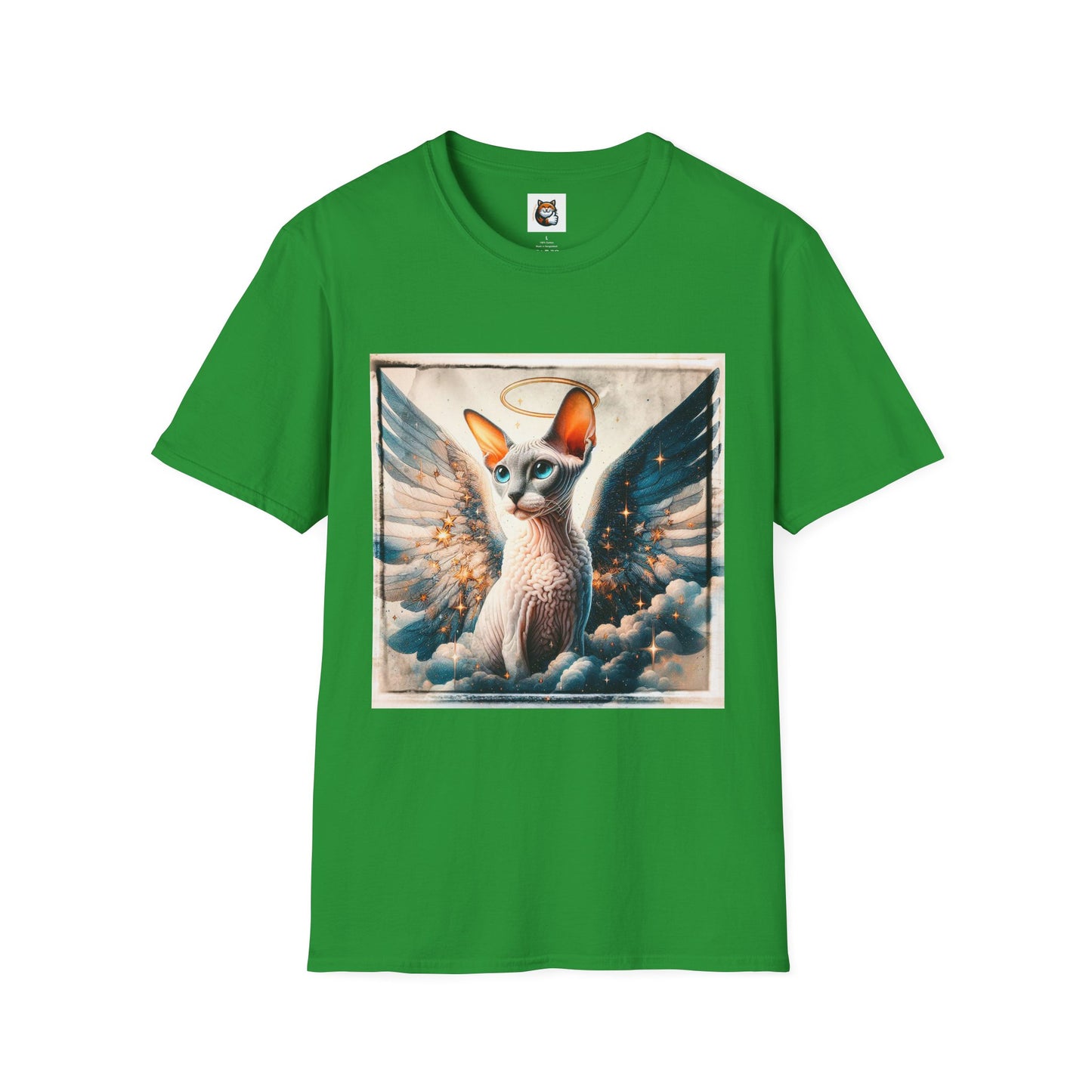 Cornish Rex Cat heavenly Angel  T-Shirt