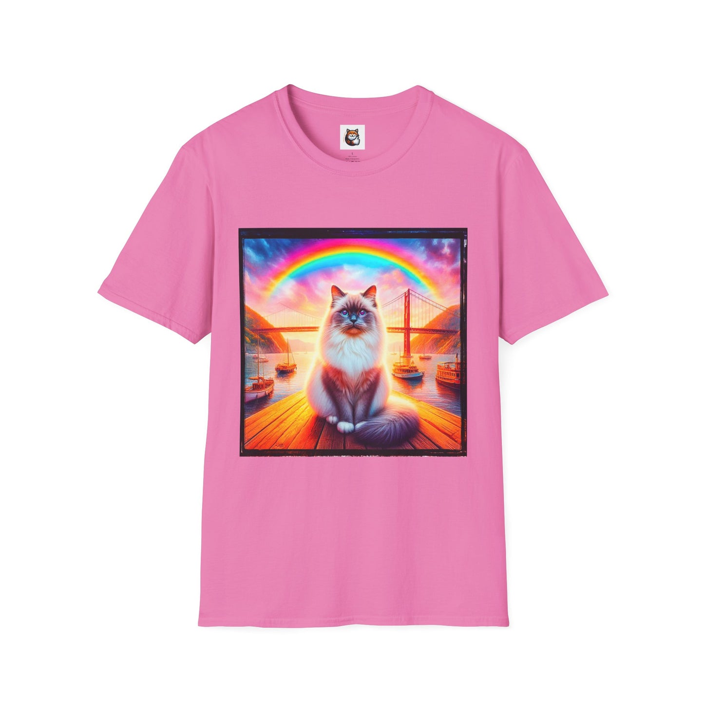 Birman rainbow bridge Softstyle T-Shirt