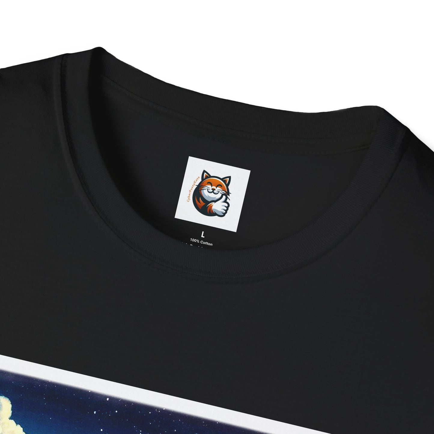Wacky Exotic Shorthair Cat Unisex Softstyle T-Shirt