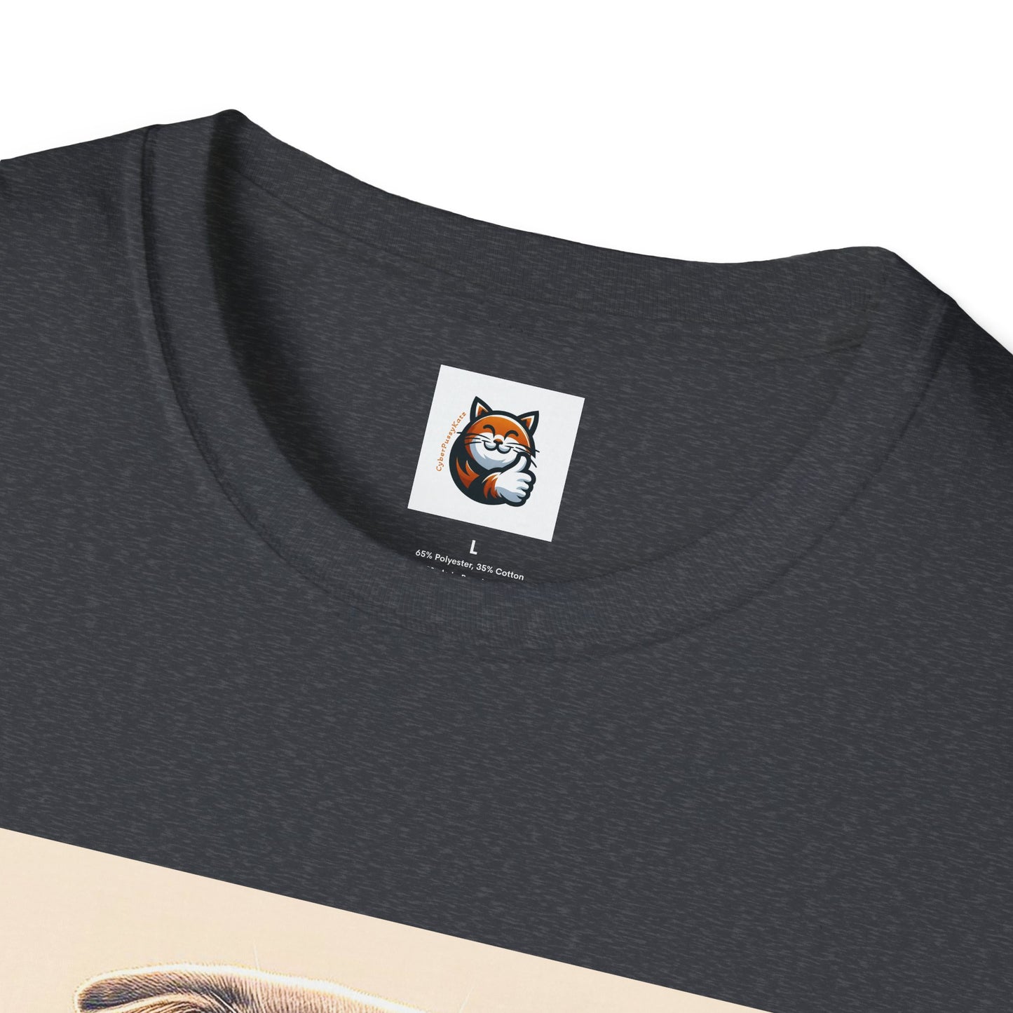 Scottish Fold Cat suit and tie  T-Shirt