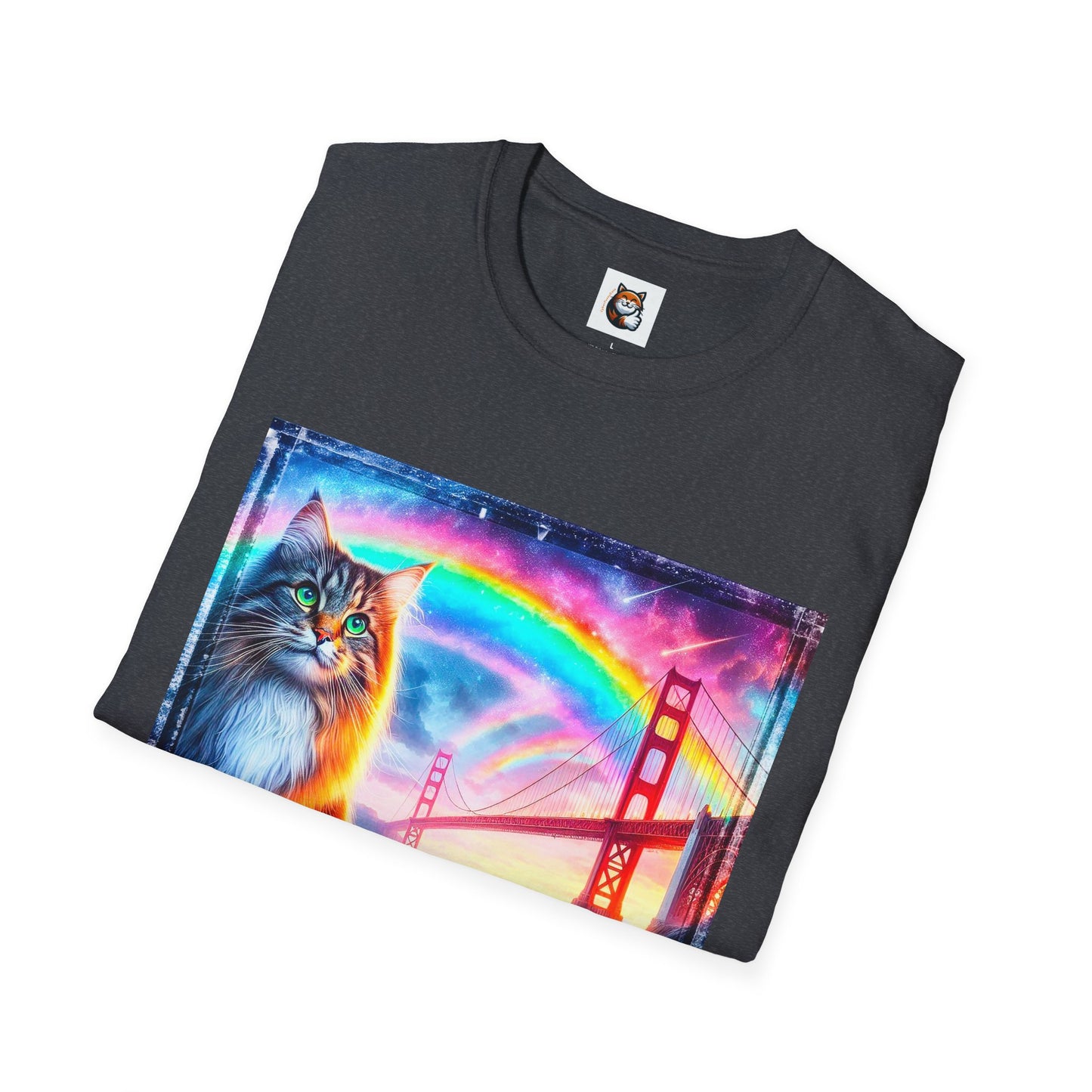 Norwegian Forest Cat Unisex Softstyle T-Shirt