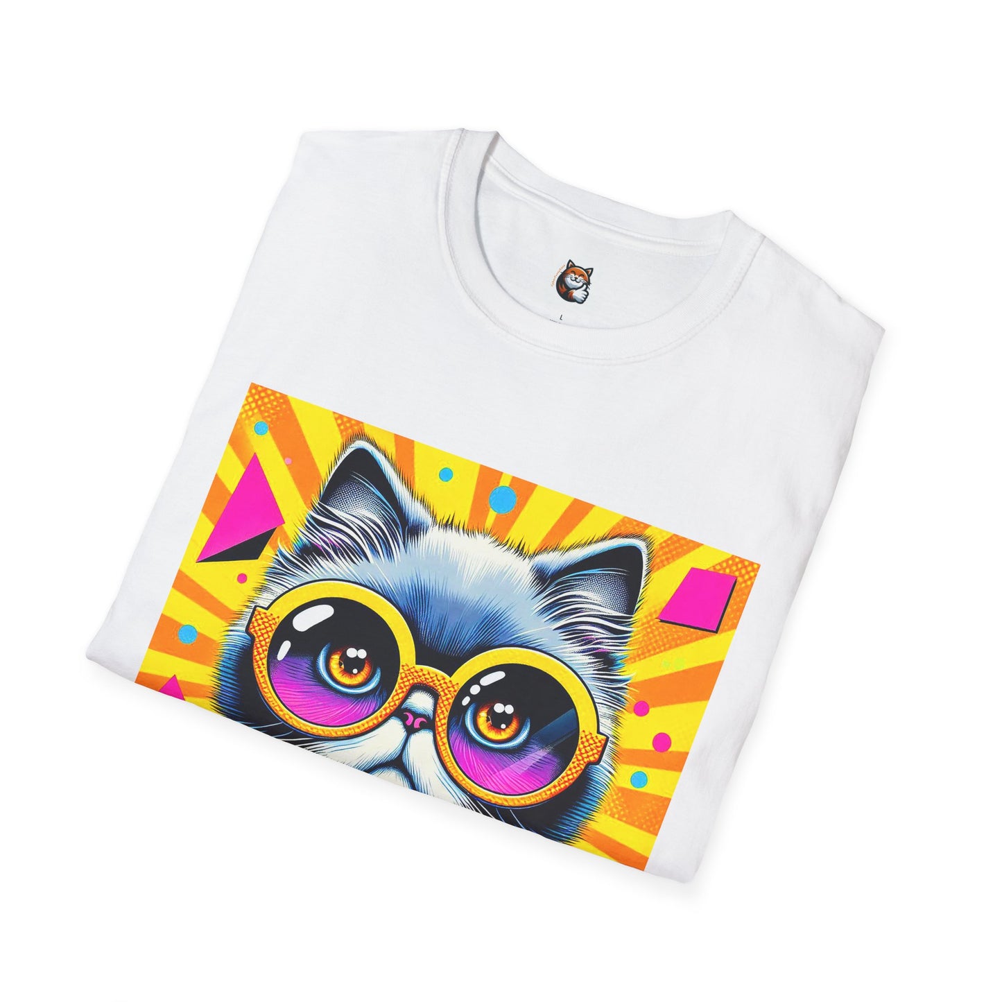 Persian Cat Unisex Softstyle T-Shirt