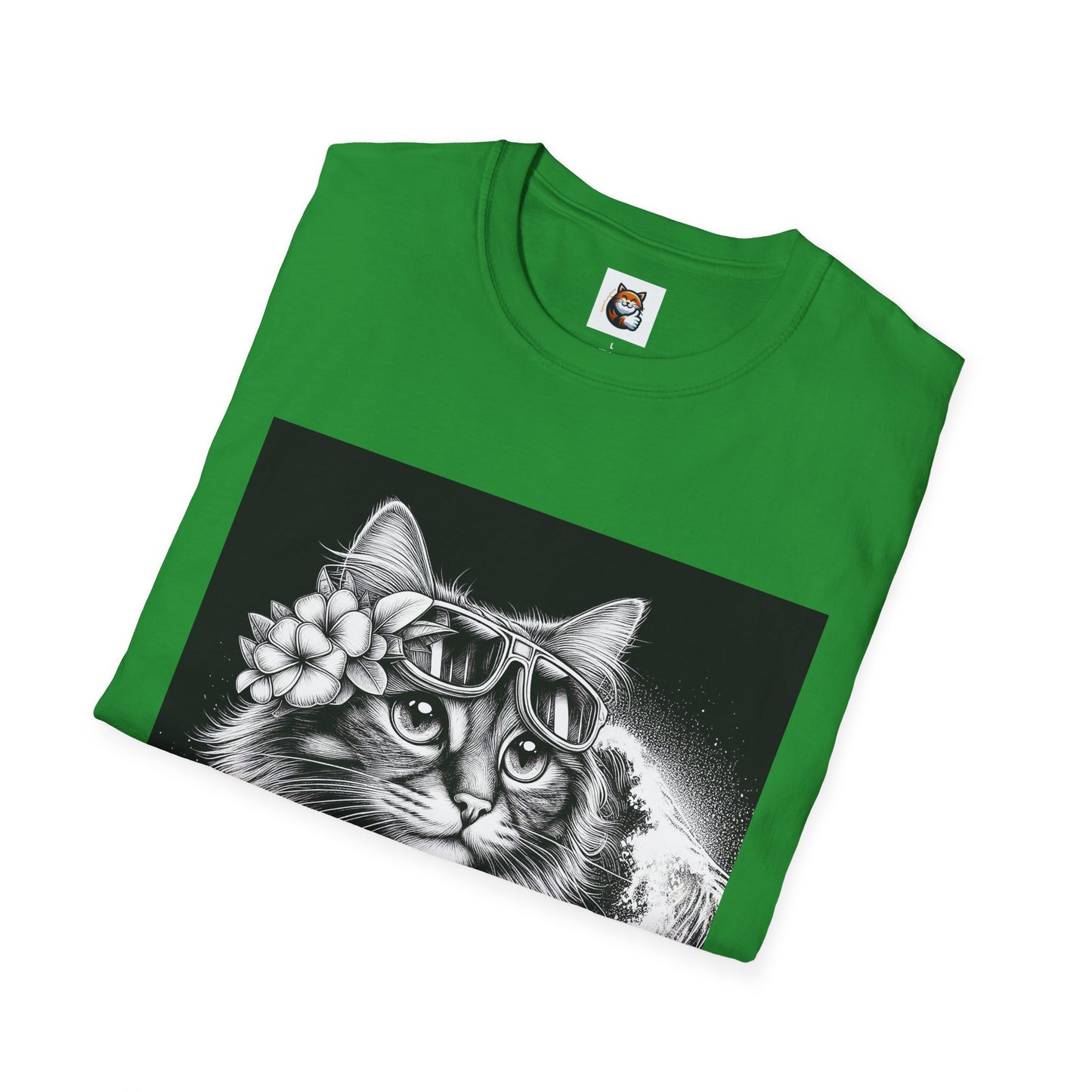 Domestic Cat black and white  T-Shirt