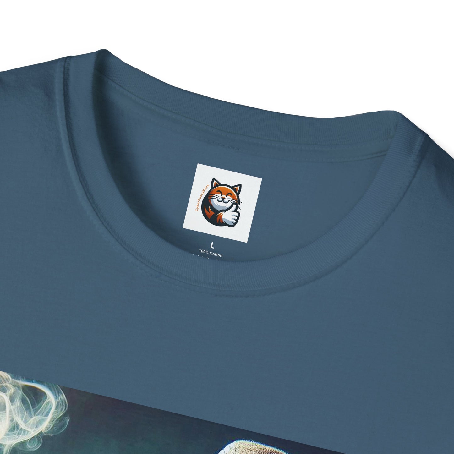 Selkirk Rex Cat T-Shirt cigars and whiskey