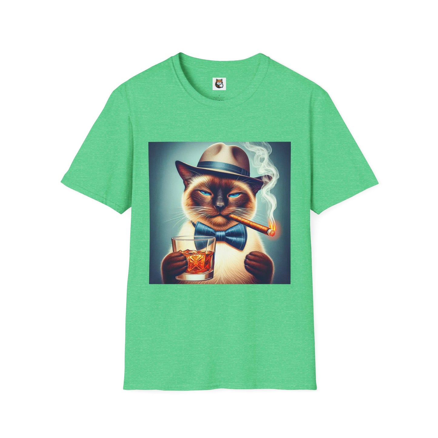 Siamese Cat smoking shirt