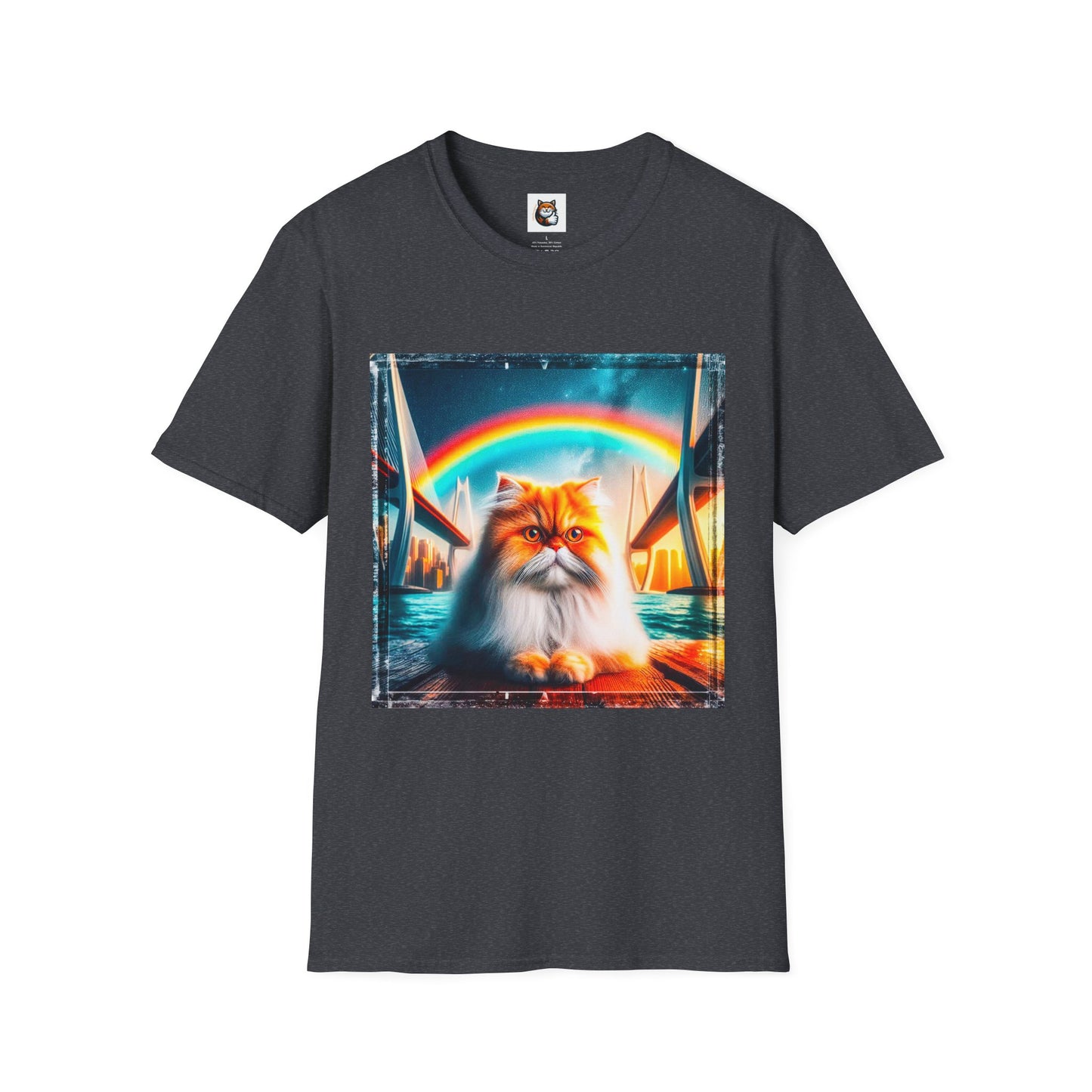 Persian Cat Unisex Softstyle T-Shirt