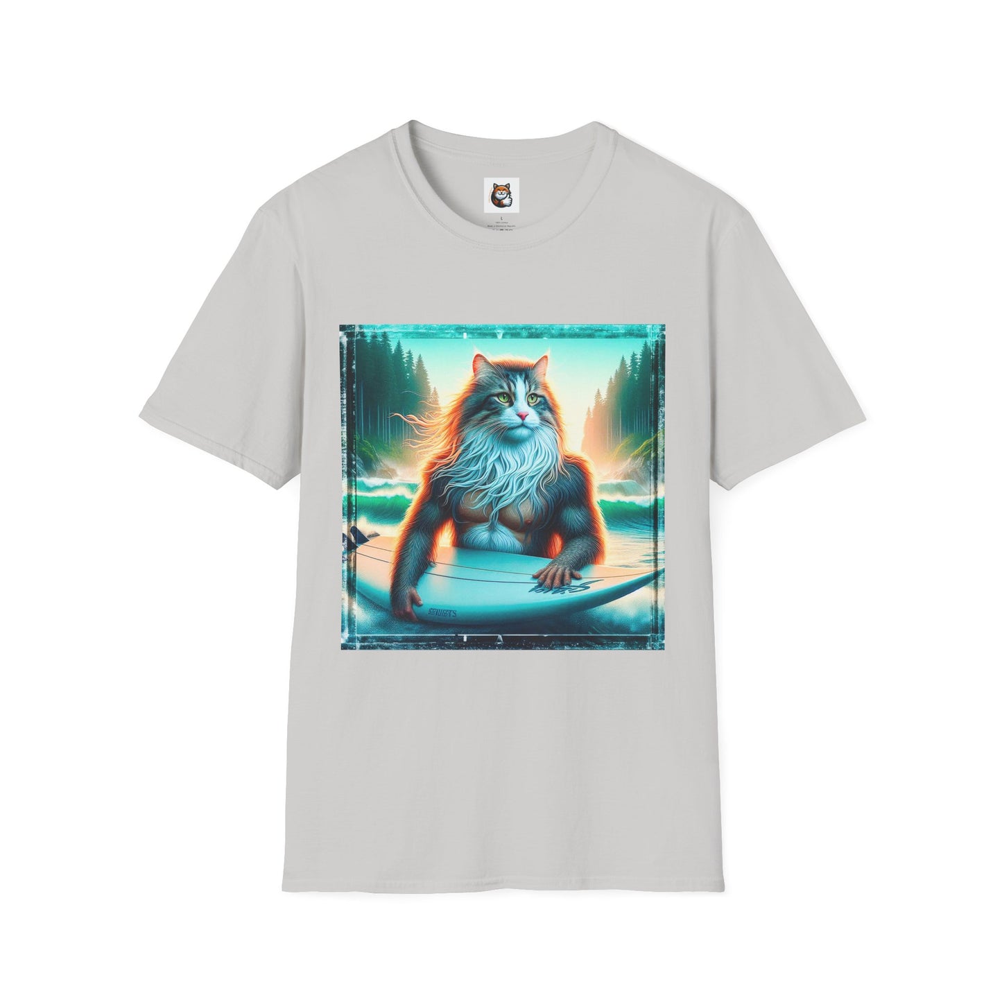 Norwegian Forest Cat Unisex Softstyle T-Shirt