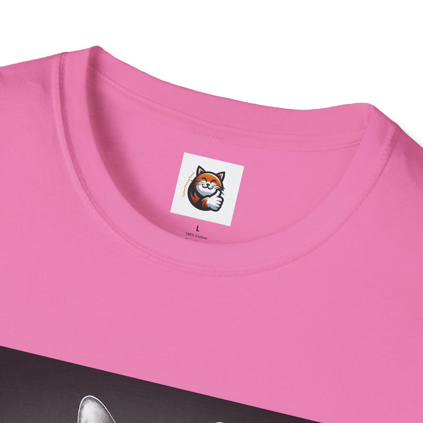 Devon Rex Cat Unisex Softstyle T-Shirt