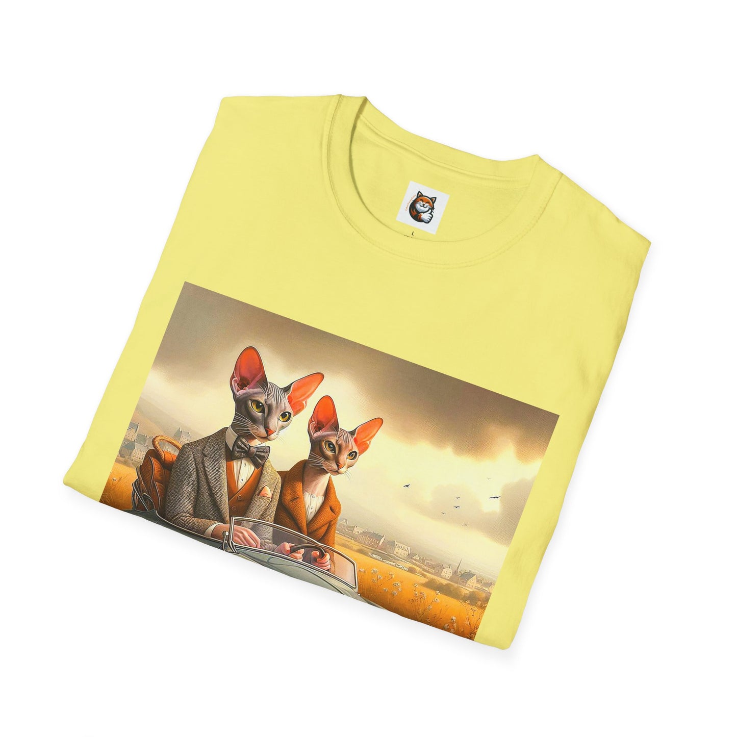 Wacky Oriental Shorthair Unisex Softstyle T-Shirt