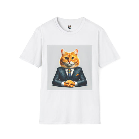 Domestic Cat Unisex Softstyle T-Shirt