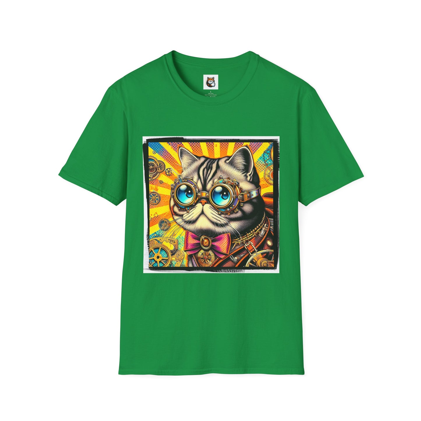 Exotic Shorthair Cat Unisex Softstyle T-Shirt