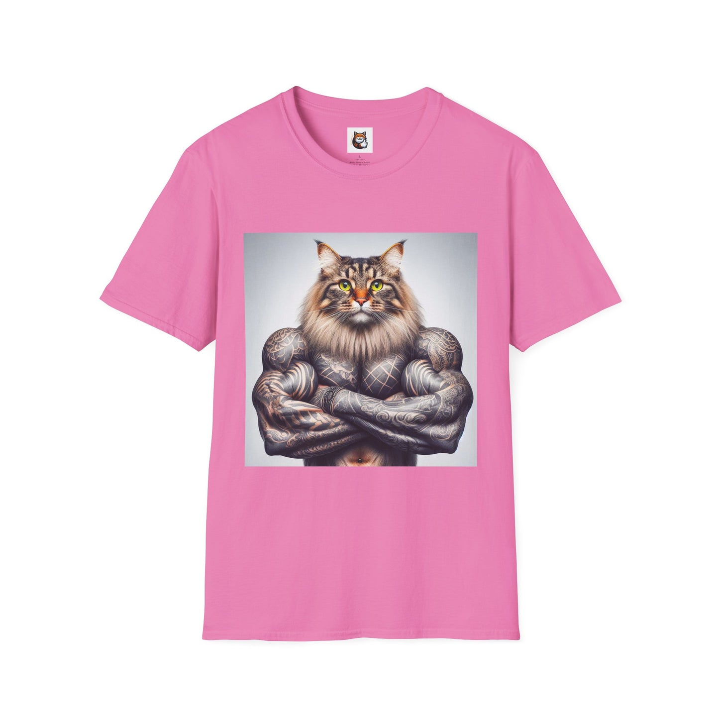 Norwegian Forest Cat Unisex Softstyle T-Shirt