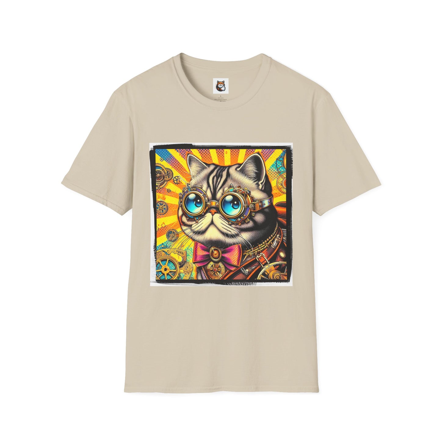 Exotic Shorthair Cat Unisex Softstyle T-Shirt