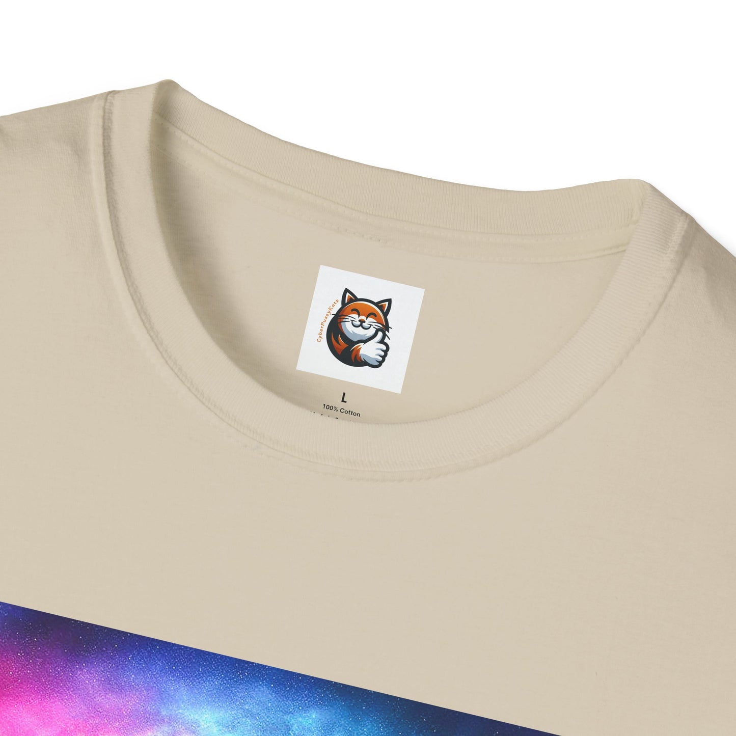 Selkirk Rex Cat T-Shirt purple sunset