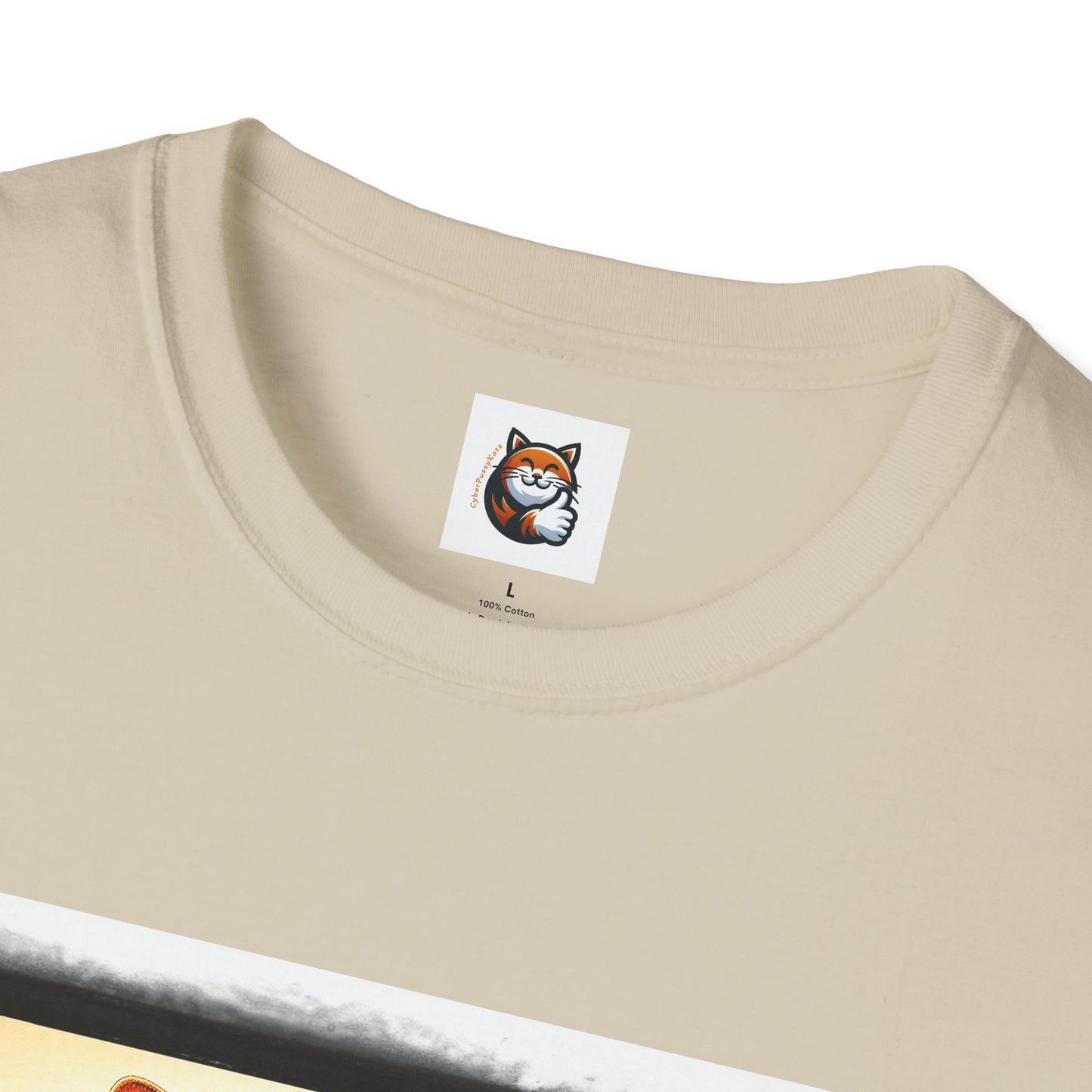 Devon Rex Cat Unisex Softstyle T-Shirt