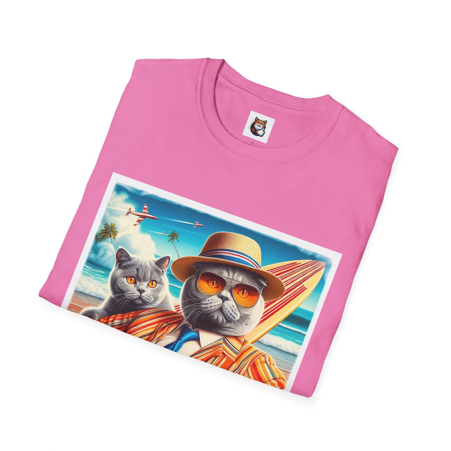 British Shorthair man in suit Softstyle T-Shirt
