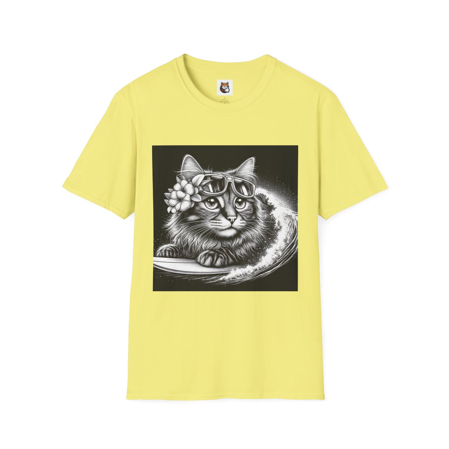Domestic Cat black and white  T-Shirt