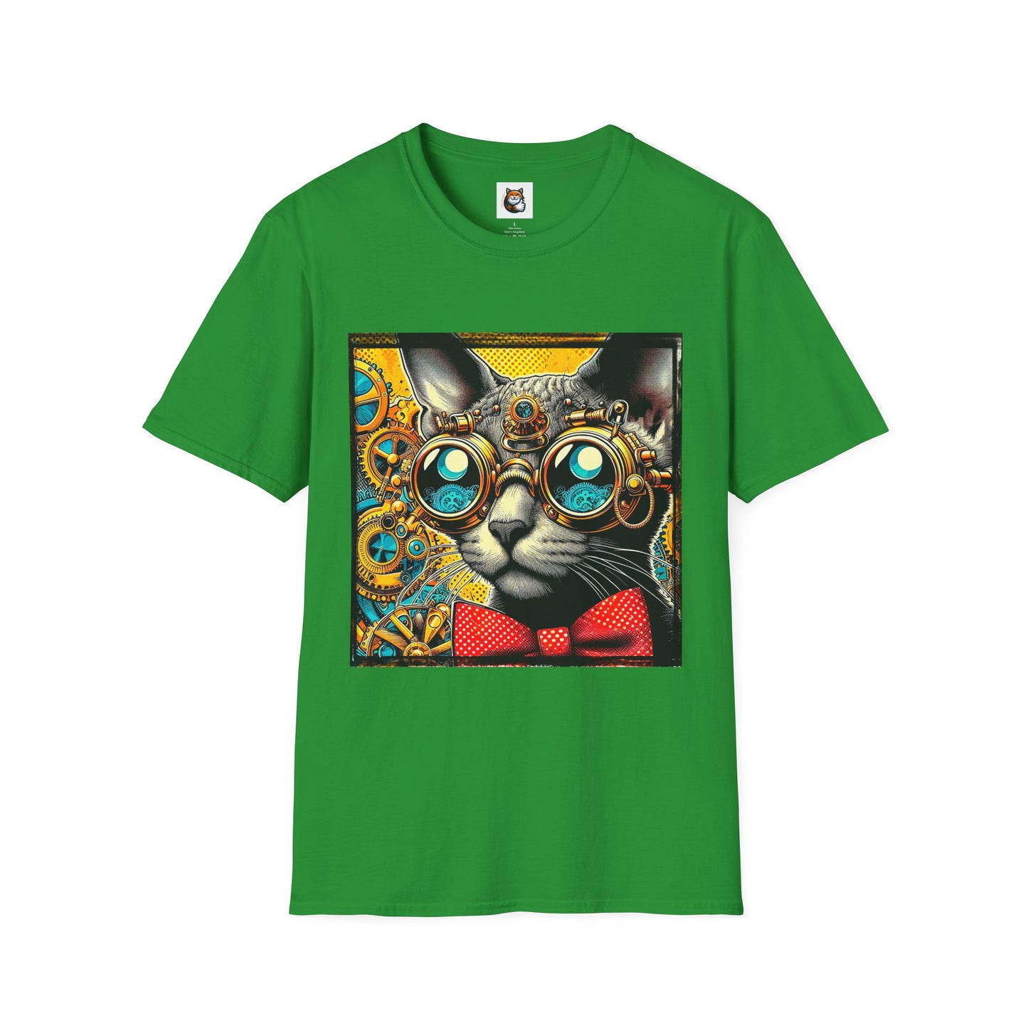 Cornish Rex Cat steam punk  T-Shirt