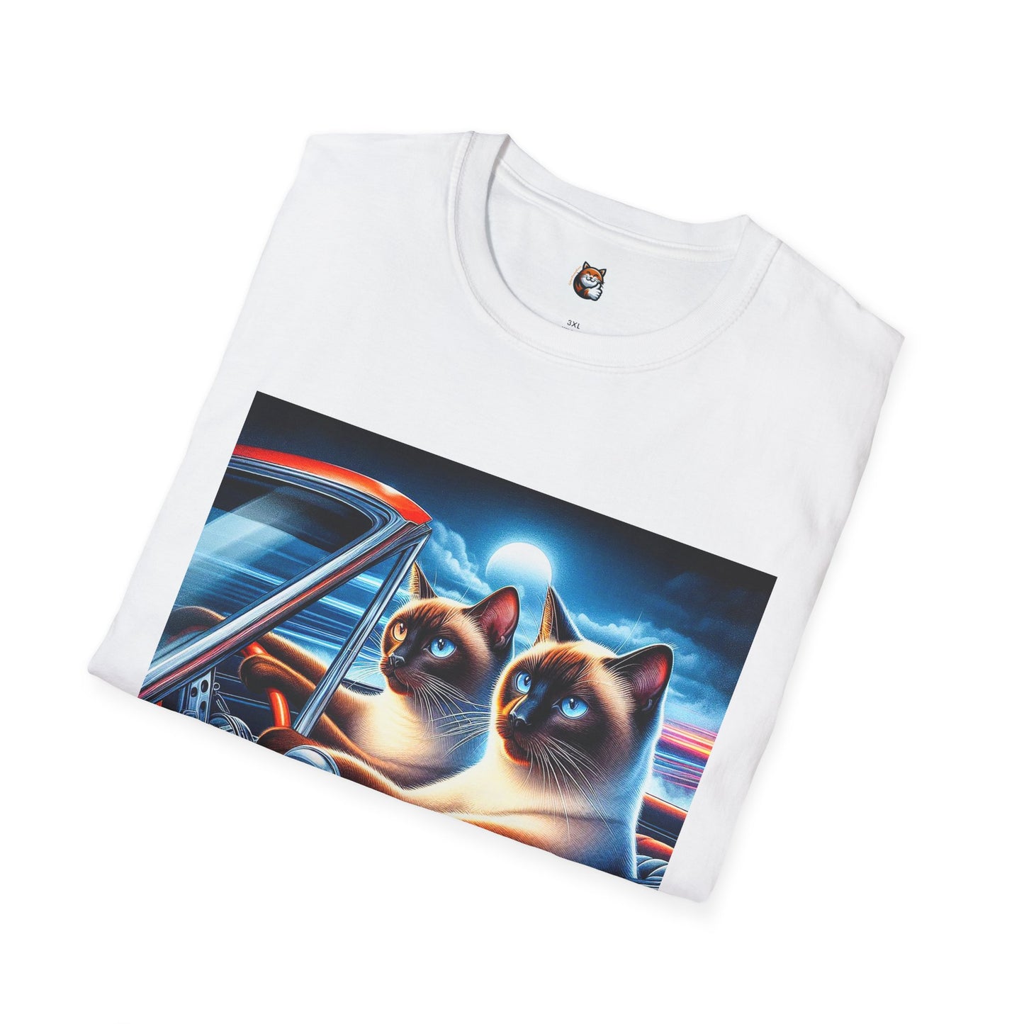 Wacky Siamese Cat friends drivinh