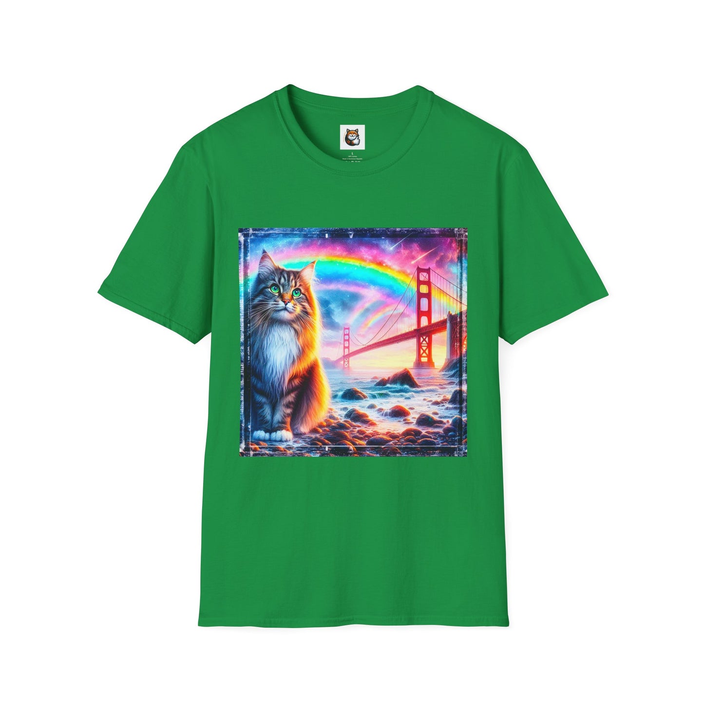 Norwegian Forest Cat Unisex Softstyle T-Shirt