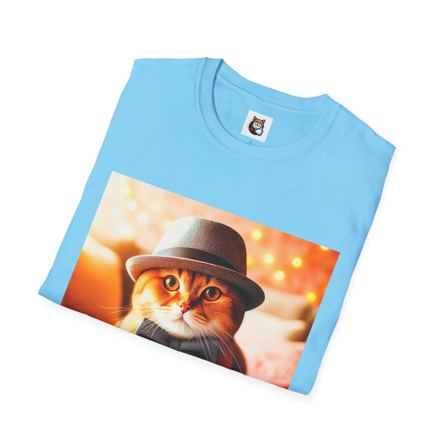 Scottish Fold Cat bow tie  T-Shirt