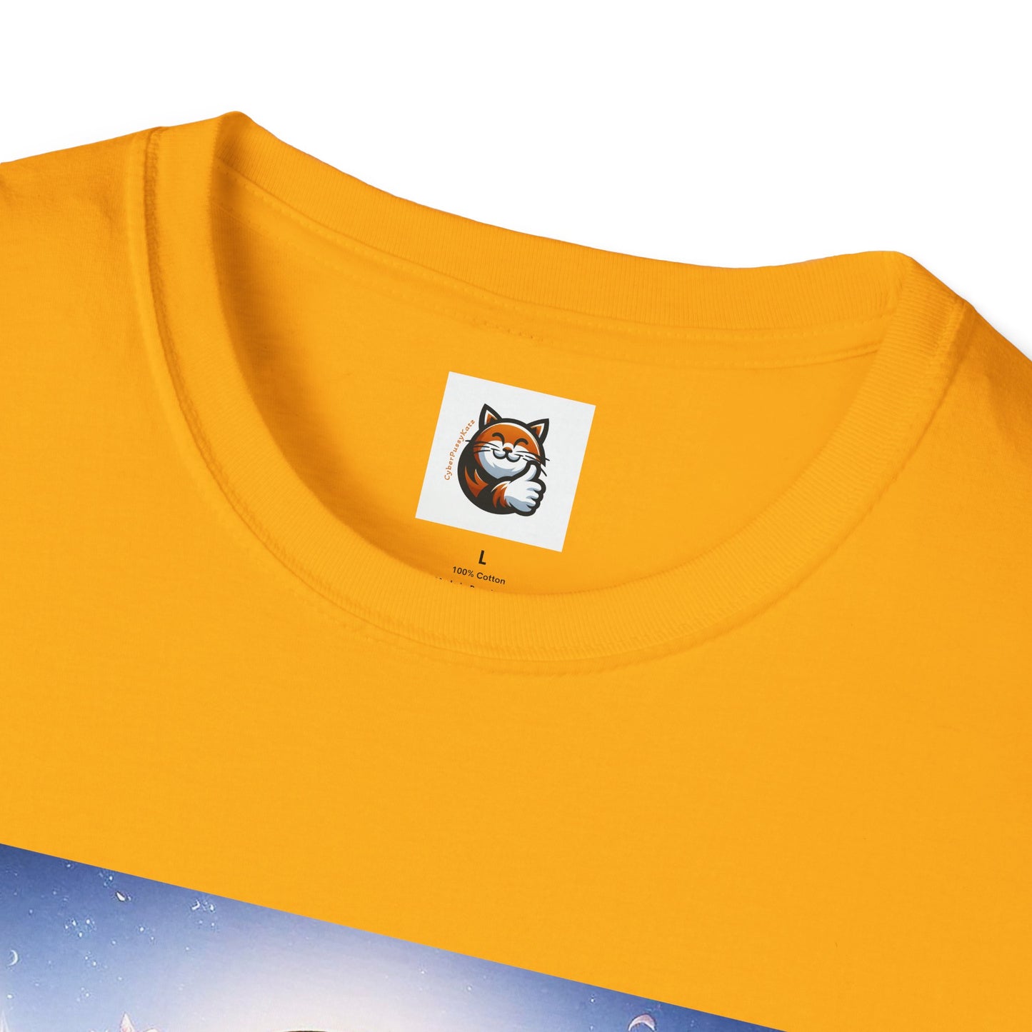 Scottish Fold Cat heavenly Angel T-Shirt