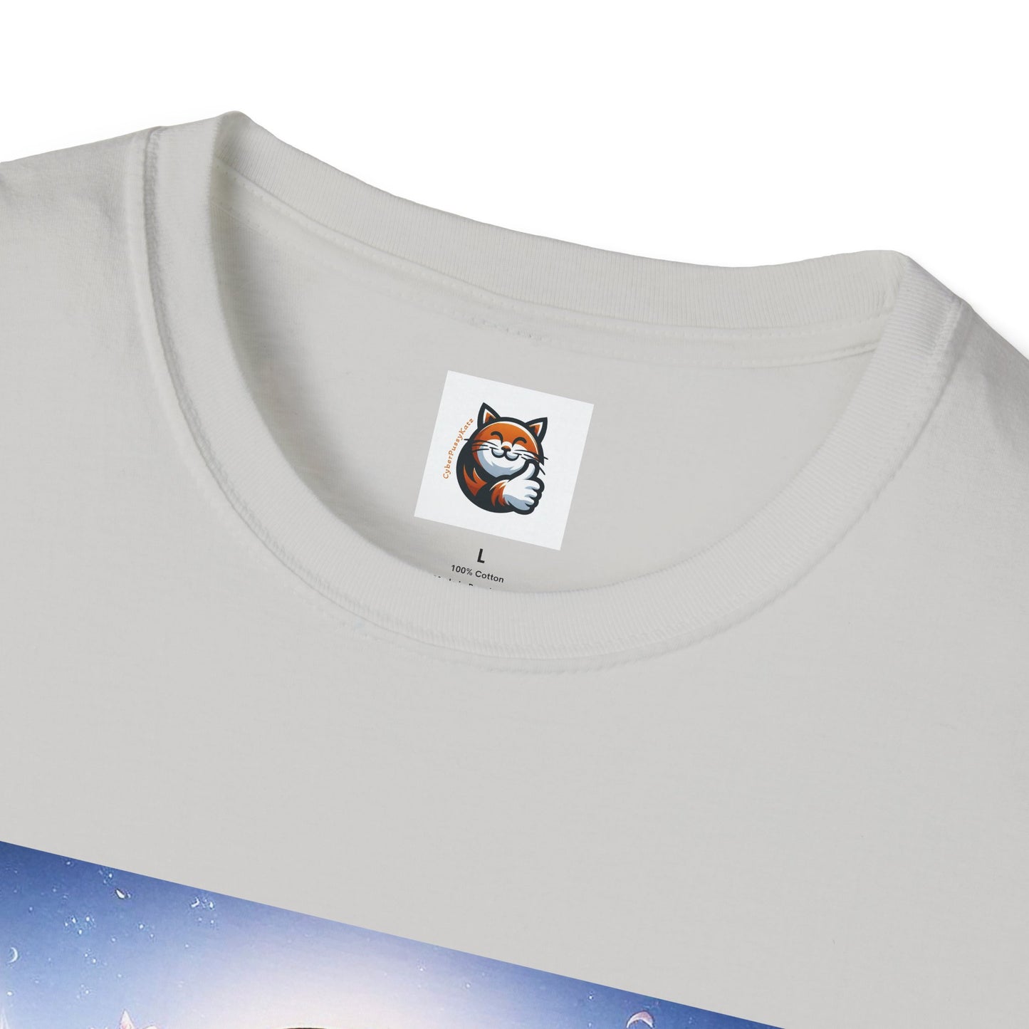 Scottish Fold Cat heavenly Angel T-Shirt