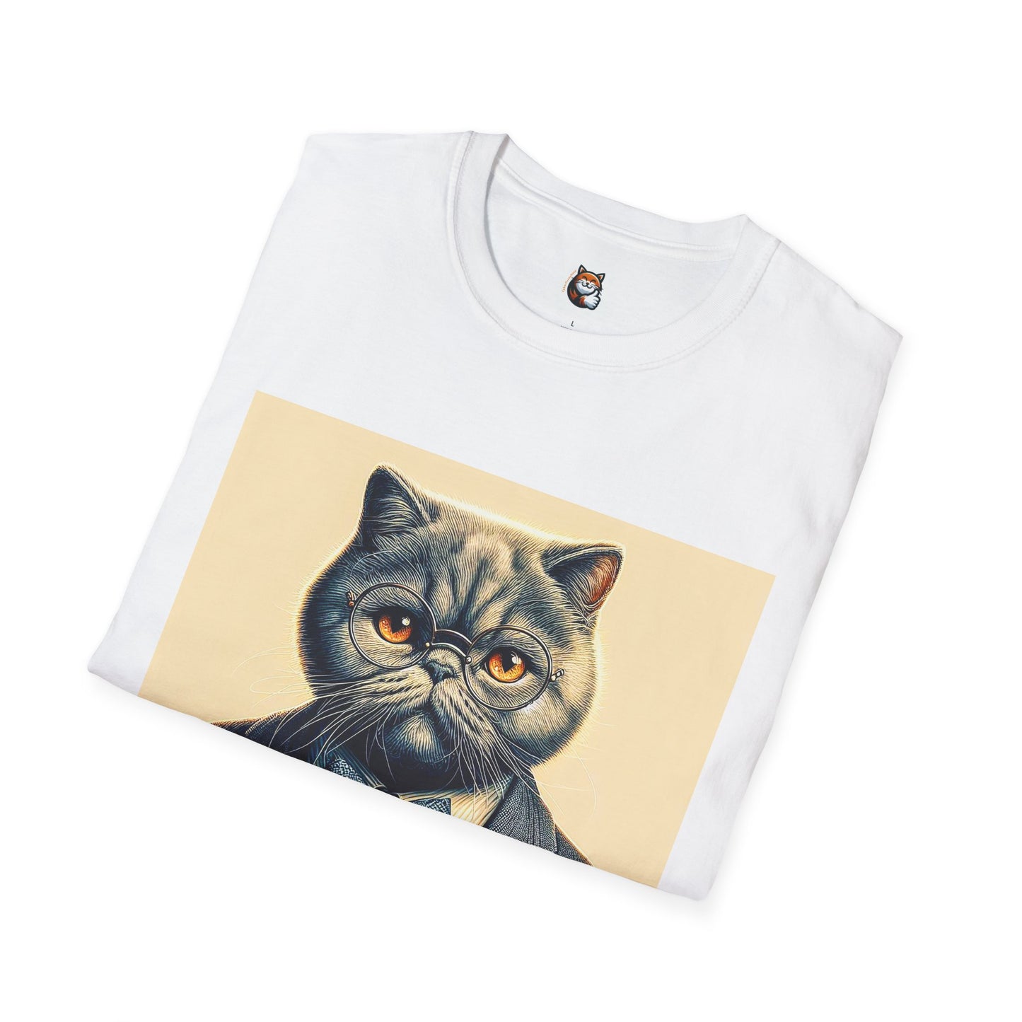 Selkirk Rex Cat T-Shirt business professional