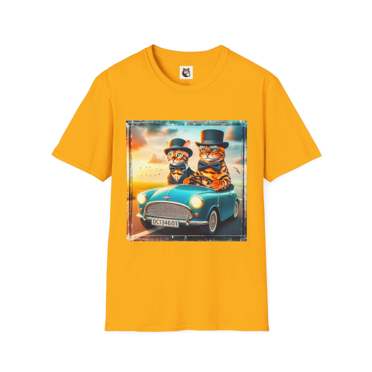 Wacky Bengal Unisex Softstyle T-Shirt