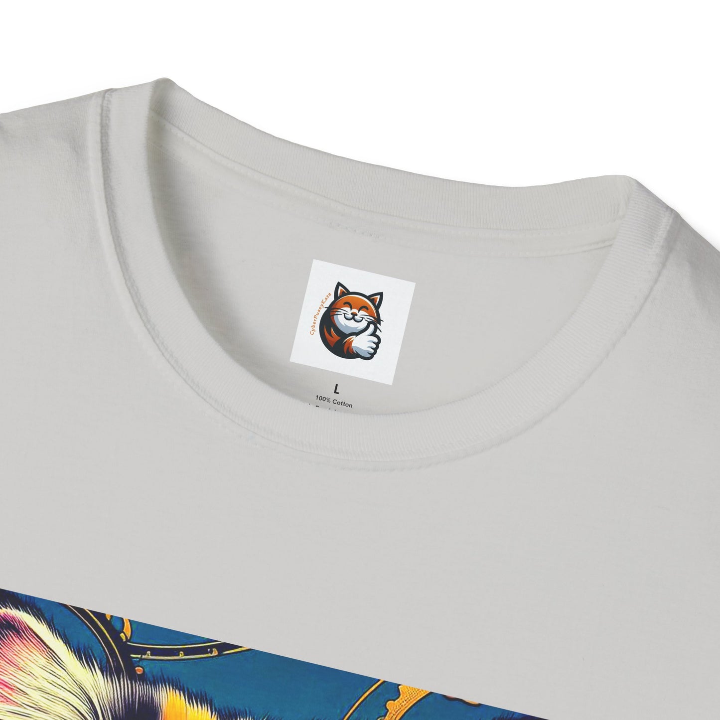 Persian Cat Unisex Softstyle T-Shirt