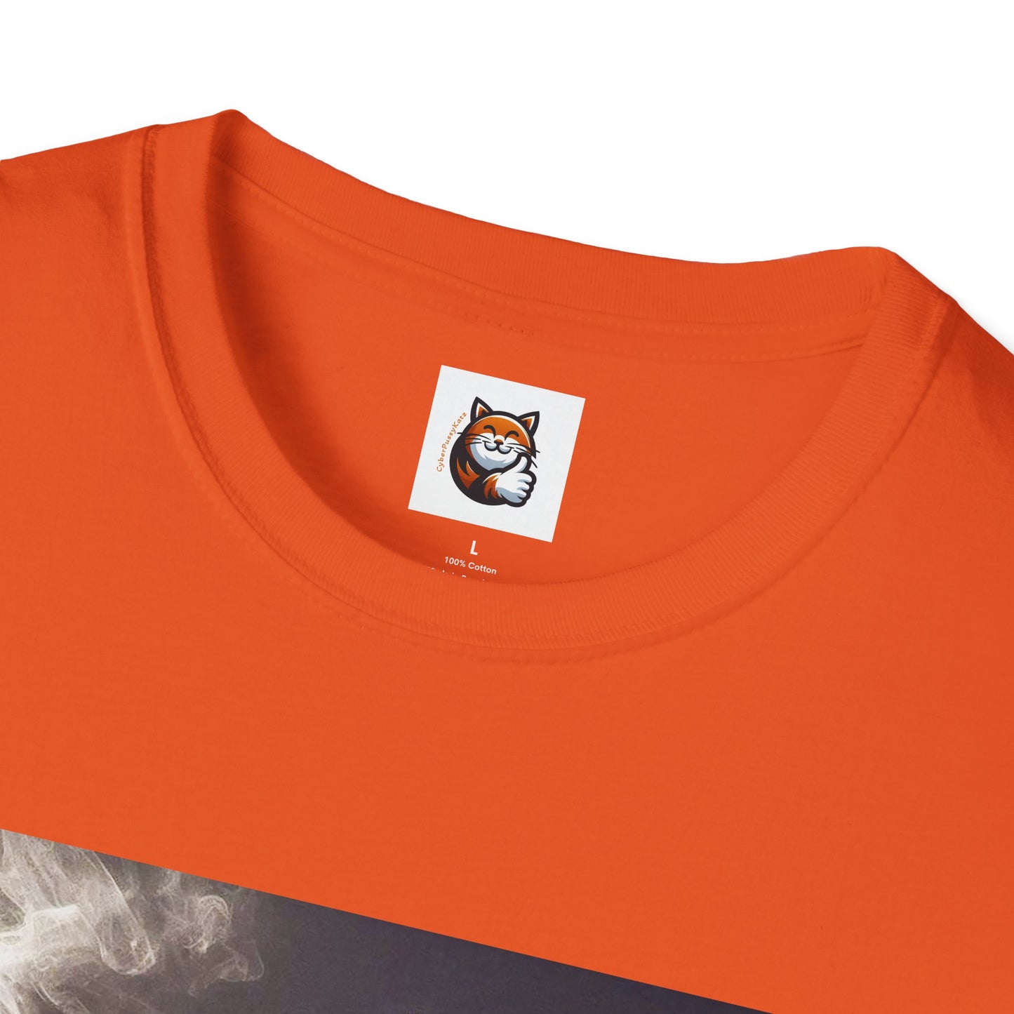Russian Blue Cat Unisex Softstyle T-Shirt