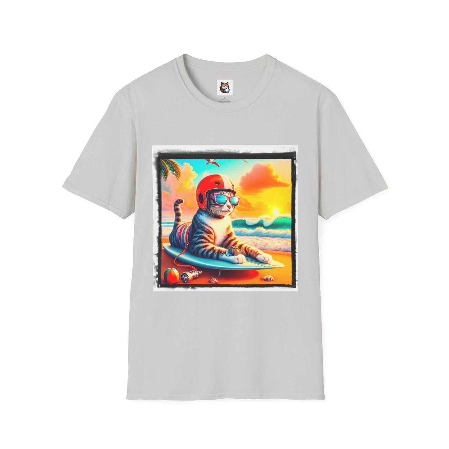 Domestic Cat Unisex Softstyle T-Shirt
