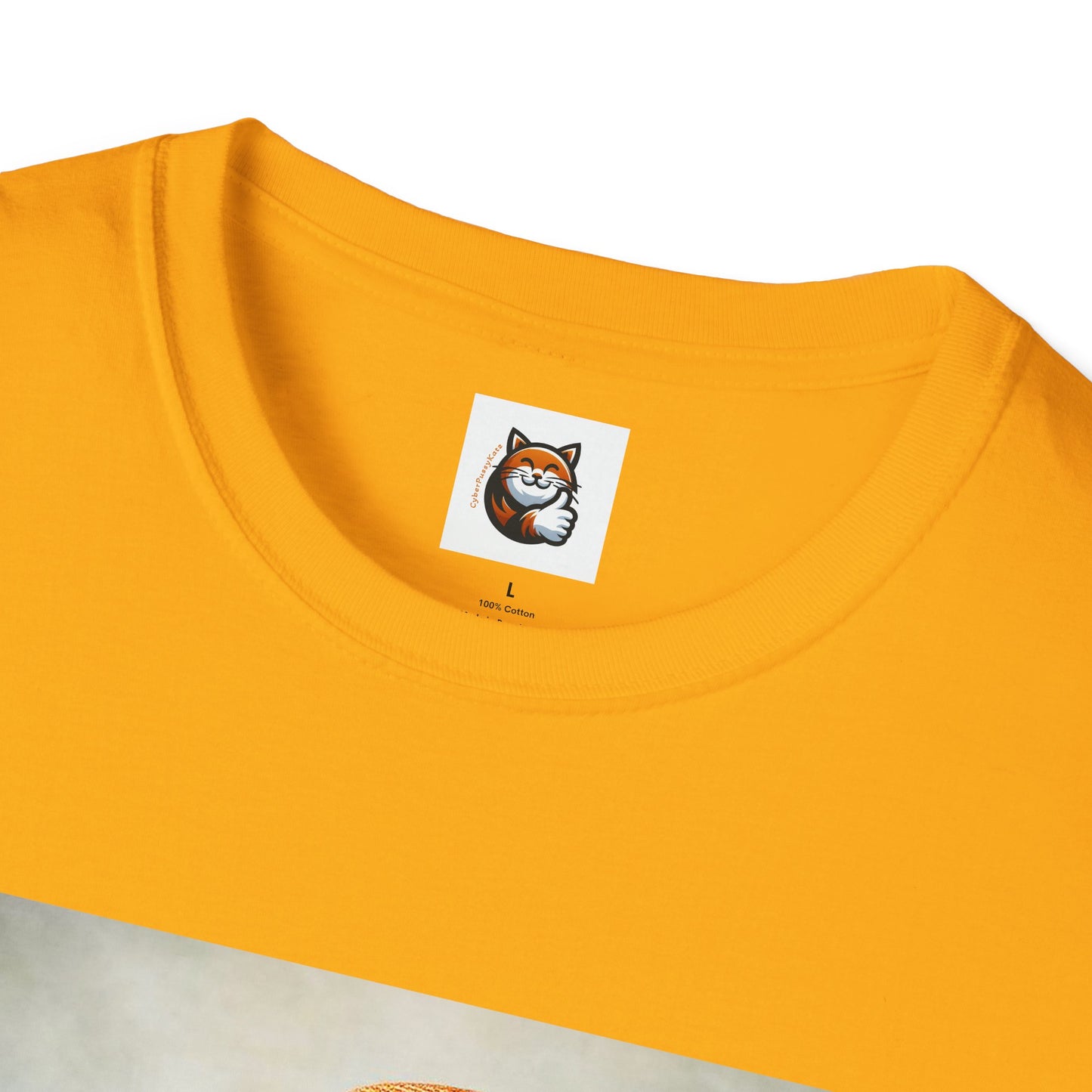 British Shorthair  hat and bow Unisex Softstyle T-Shirt