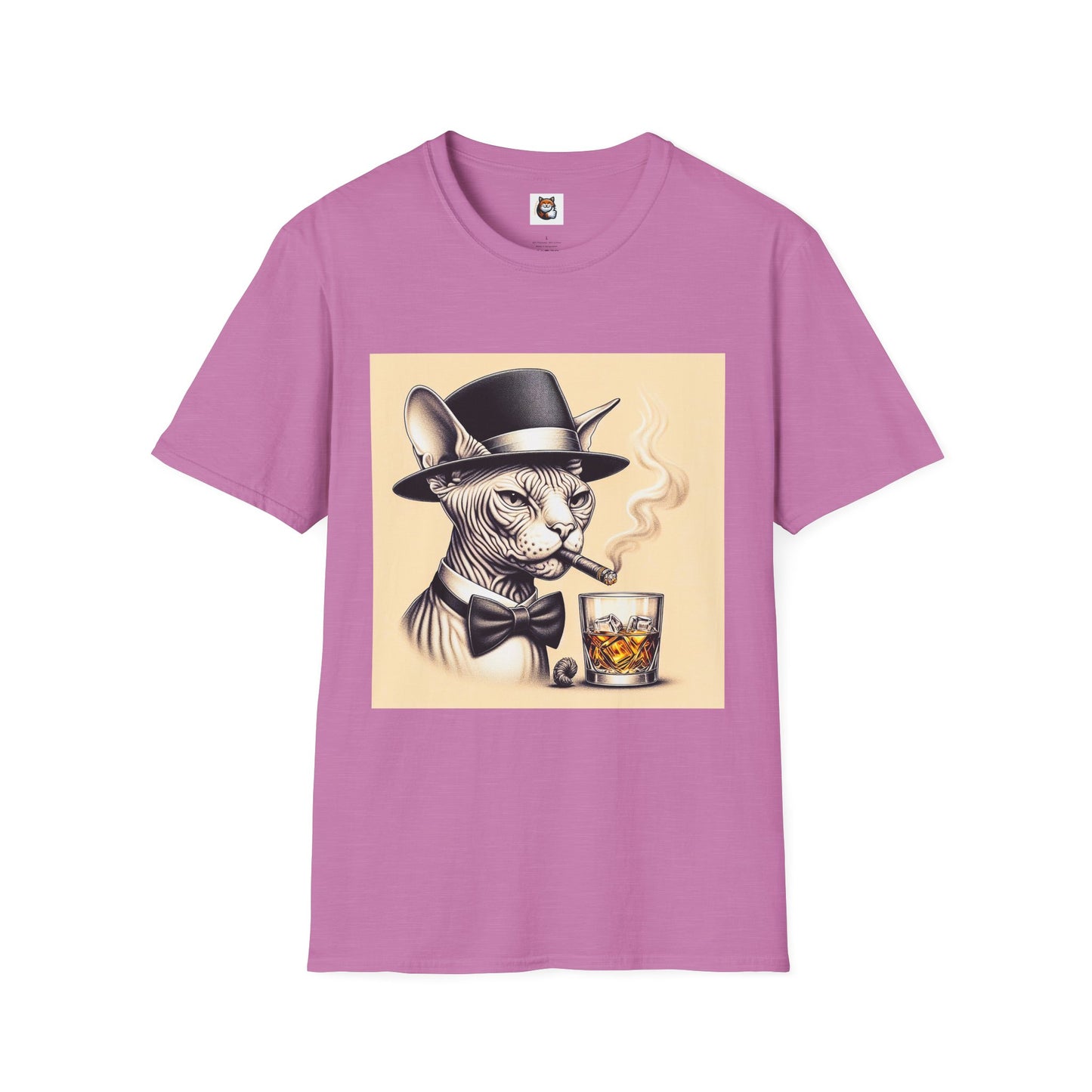 Sphynx Cat bar smoking