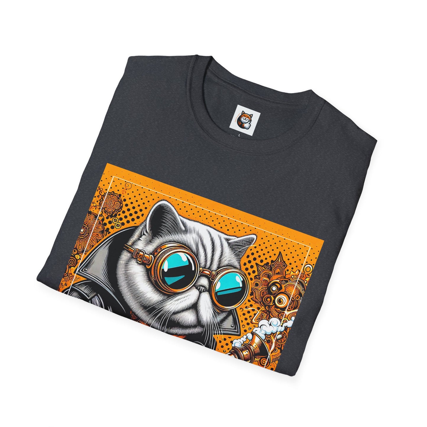 Exotic Shorthair Cat Unisex Softstyle T-Shirt
