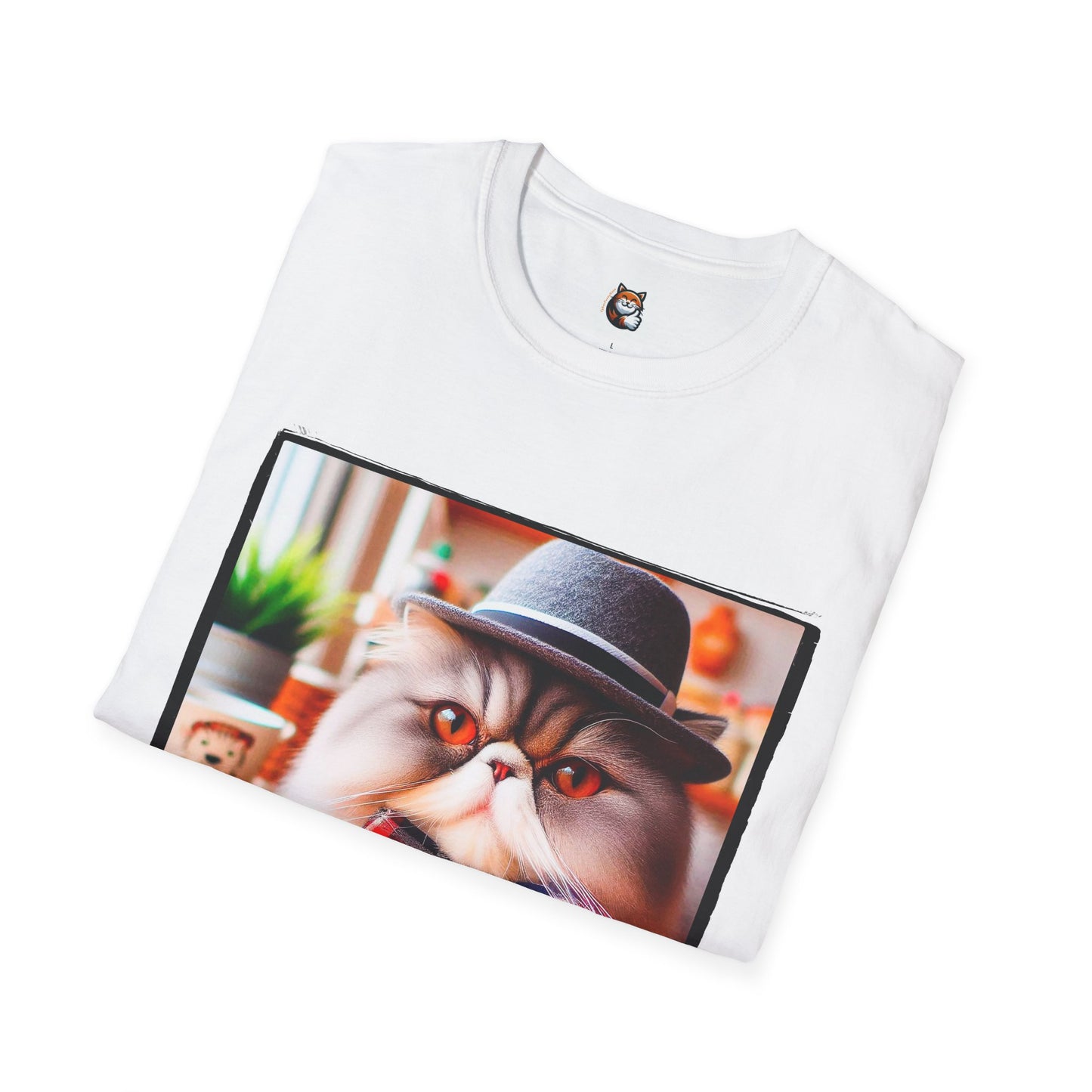 Persian Cat Unisex Softstyle T-Shirt