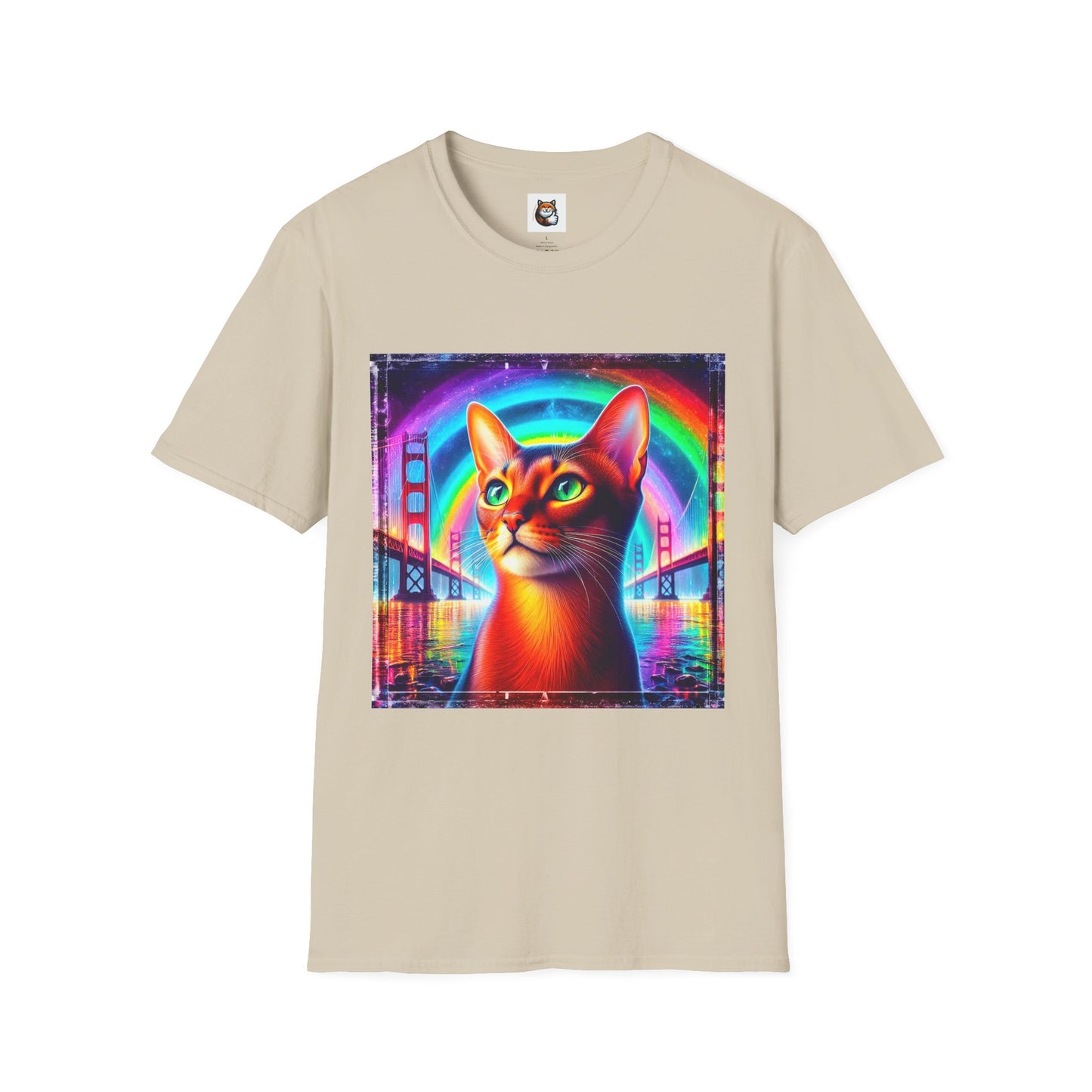 Abyssinian rainbow Softstyle T-Shirt
